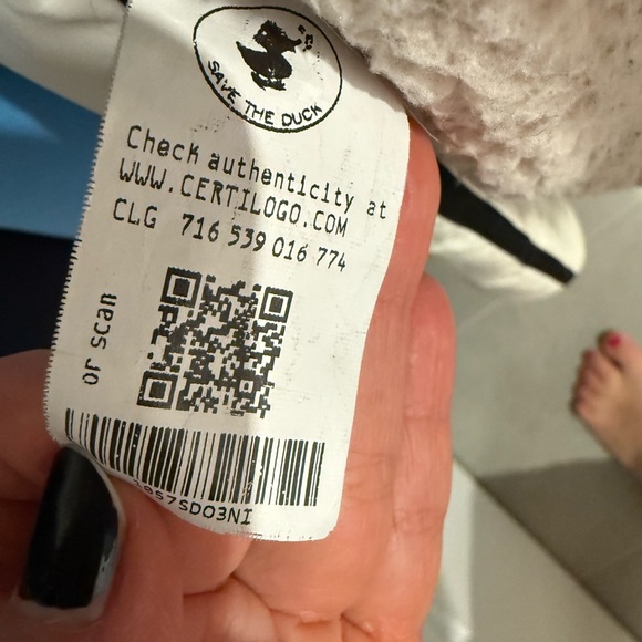 SAVE THE DUCK Dark Gray Puffer Jacket - Picture 6 of 6